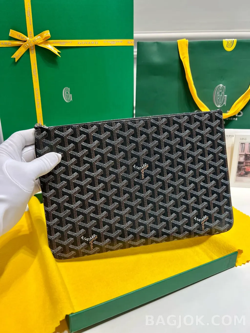 고야드 GOYARD 세나 클러치 MM 상세 이미지