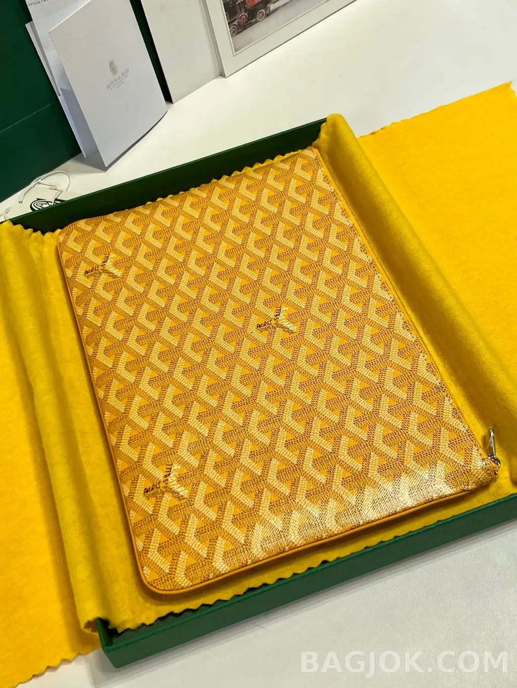 고야드 GOYARD 세나 클러치 MM 상세 이미지