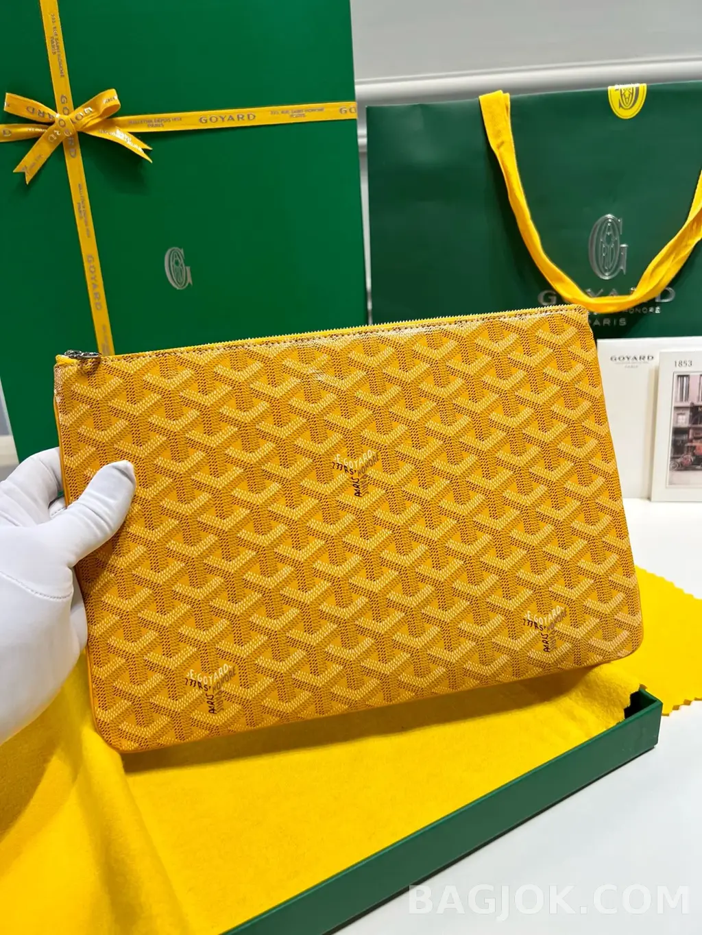 고야드 GOYARD 세나 클러치 MM 상세 이미지