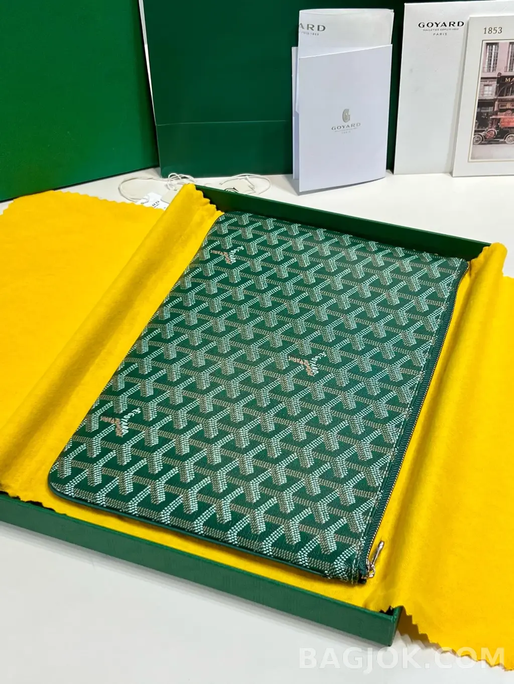 고야드 GOYARD 세나 클러치 MM 상세 이미지