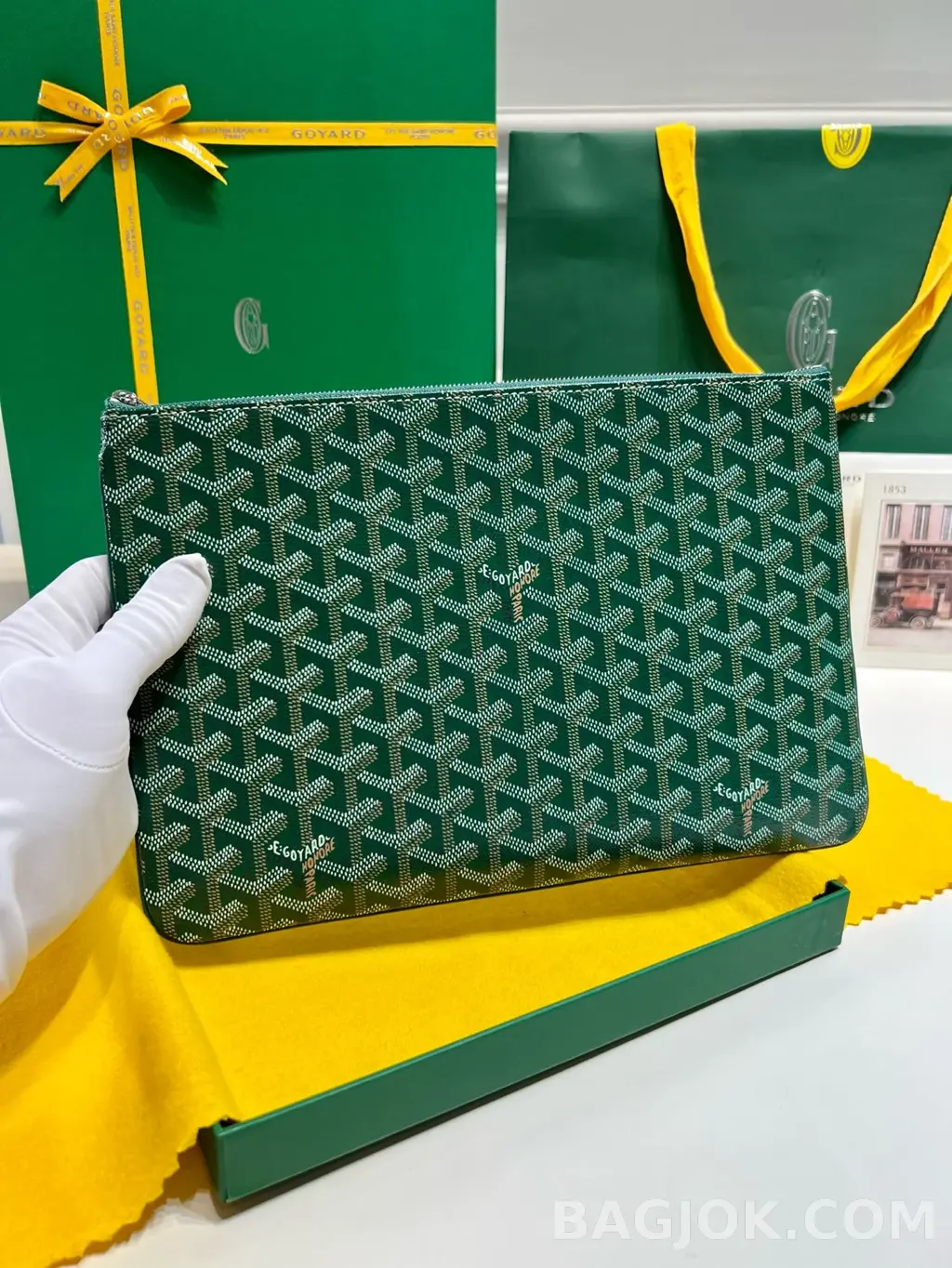 고야드 GOYARD 세나 클러치 MM 상세 이미지