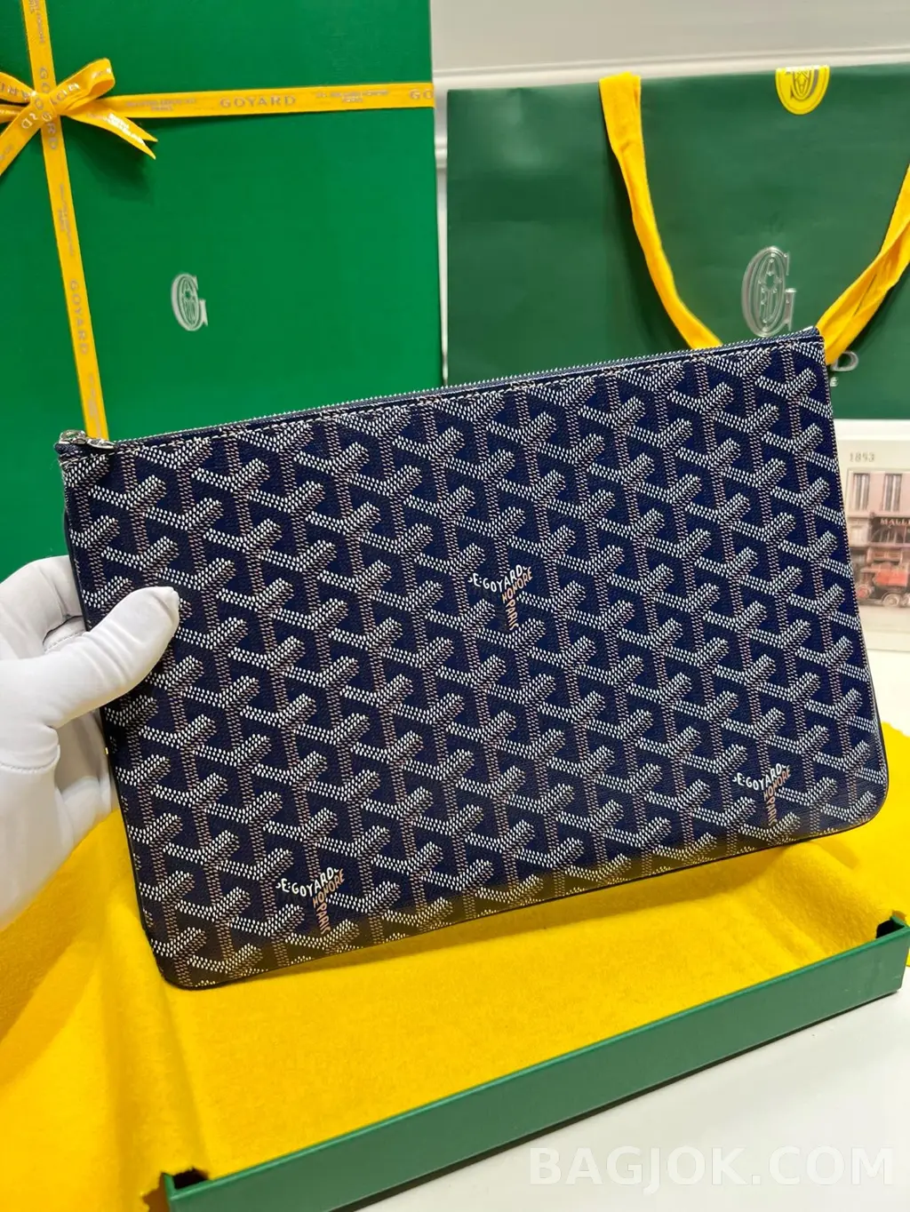 고야드 GOYARD 세나 클러치 MM 상세 이미지