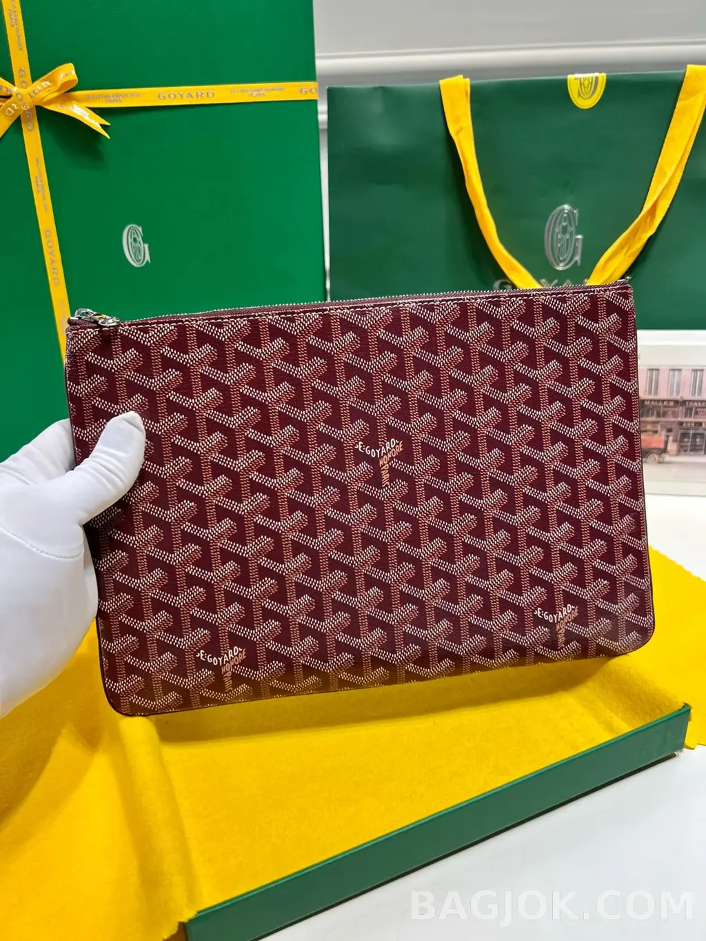 고야드 GOYARD 세나 클러치 MM 상세 이미지