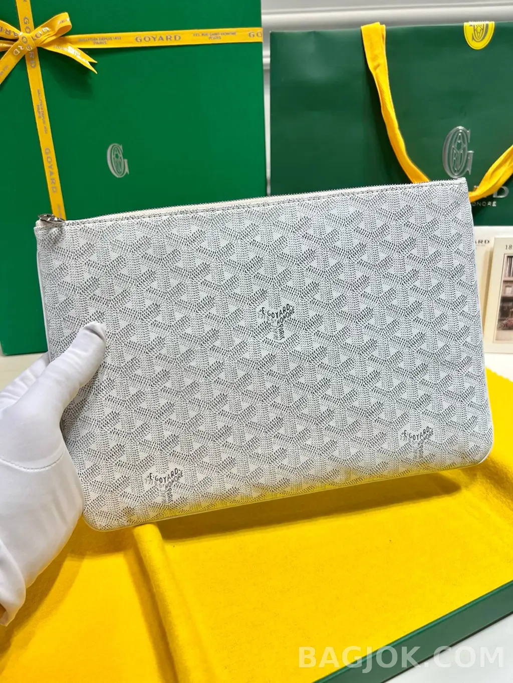 고야드 GOYARD 세나 클러치 MM 상세 이미지
