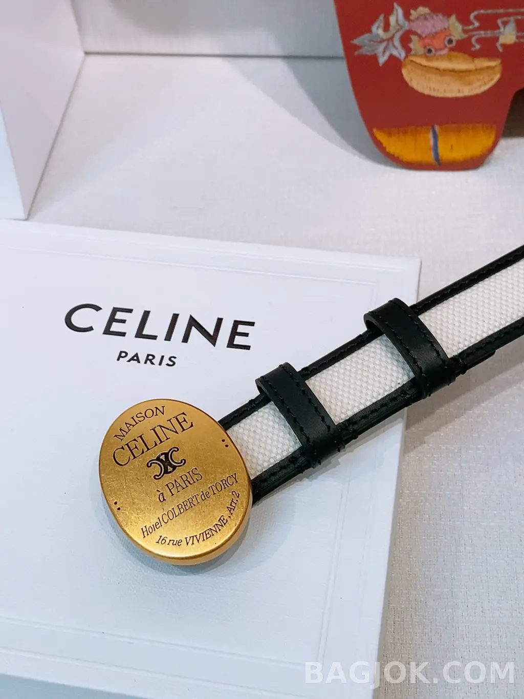 셀린느 셀린느 메종 벨트 금장 2.5cm 금장 상세 이미지