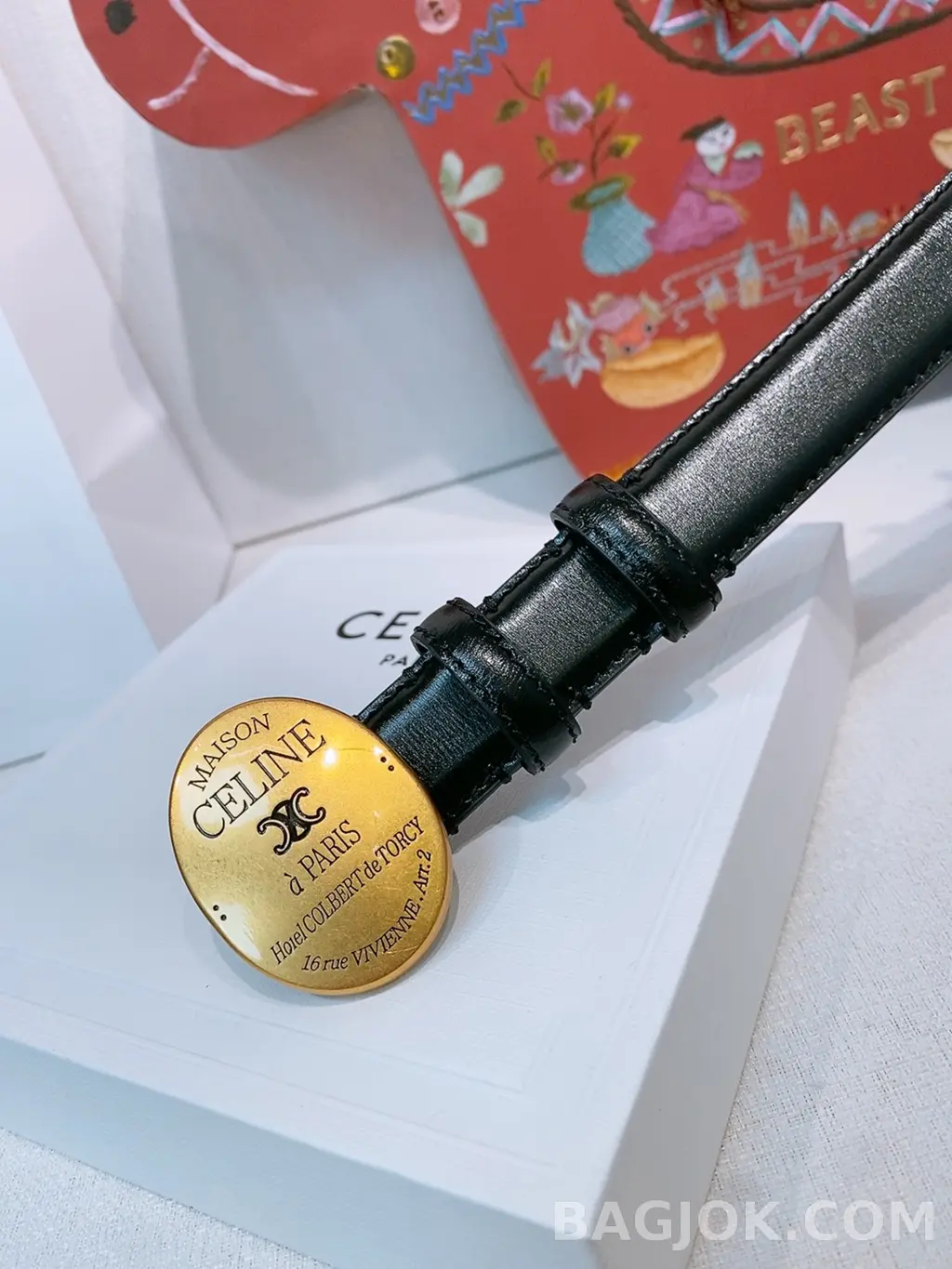 셀린느 셀린느 메종 벨트 금장 2.5cm 금장 상세 이미지