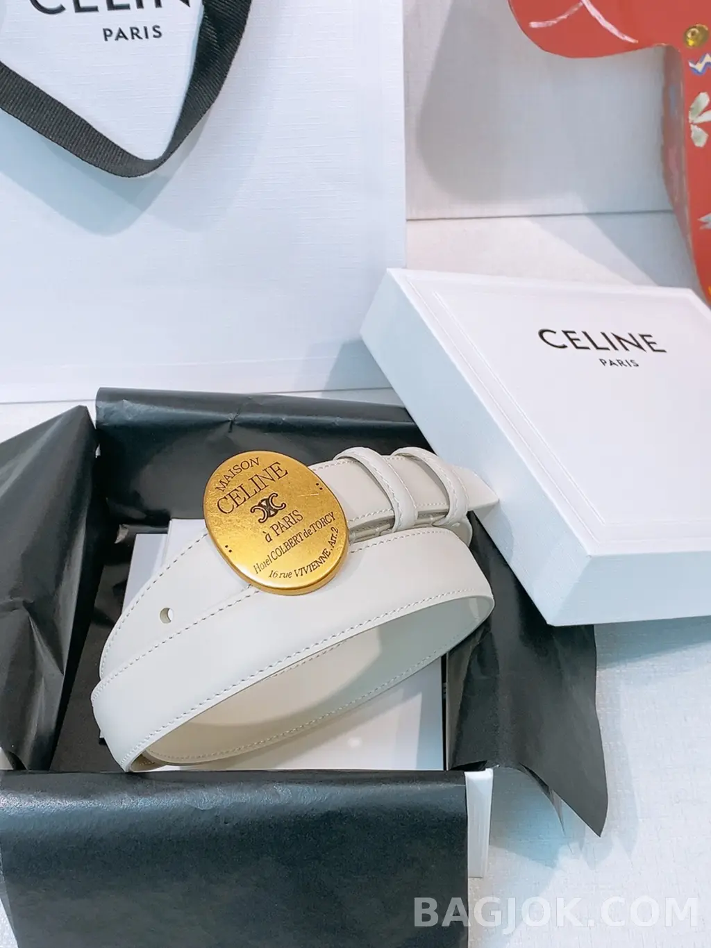 셀린느 셀린느 메종 벨트 금장 2.5cm 금장 상세 이미지