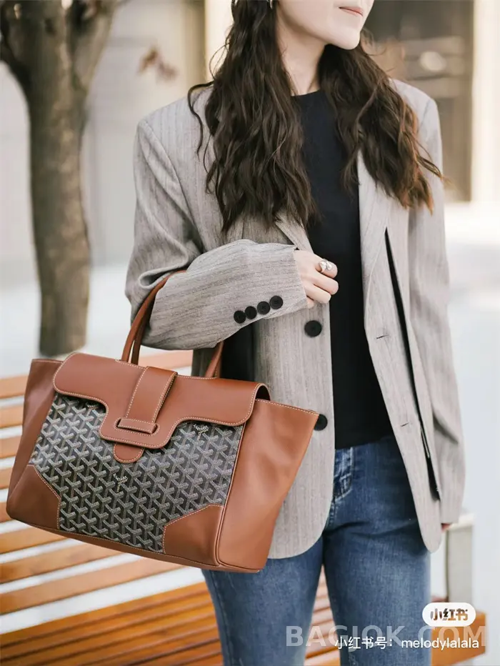 고야드 GOYARD 카바스 사이공 토트백 상세 이미지