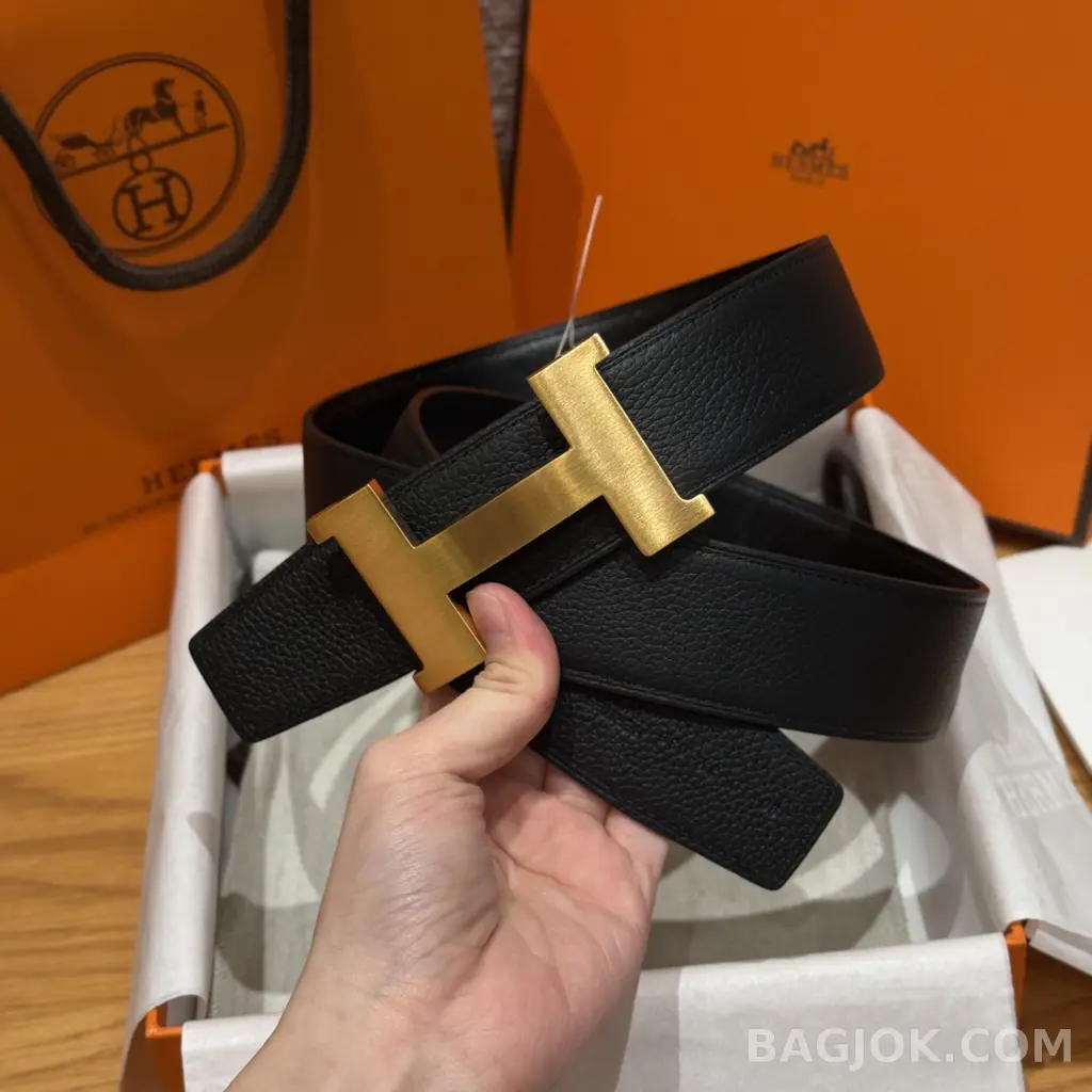 에르메스 에르메스 클래식 리버서블 벨트 금장 상세 이미지