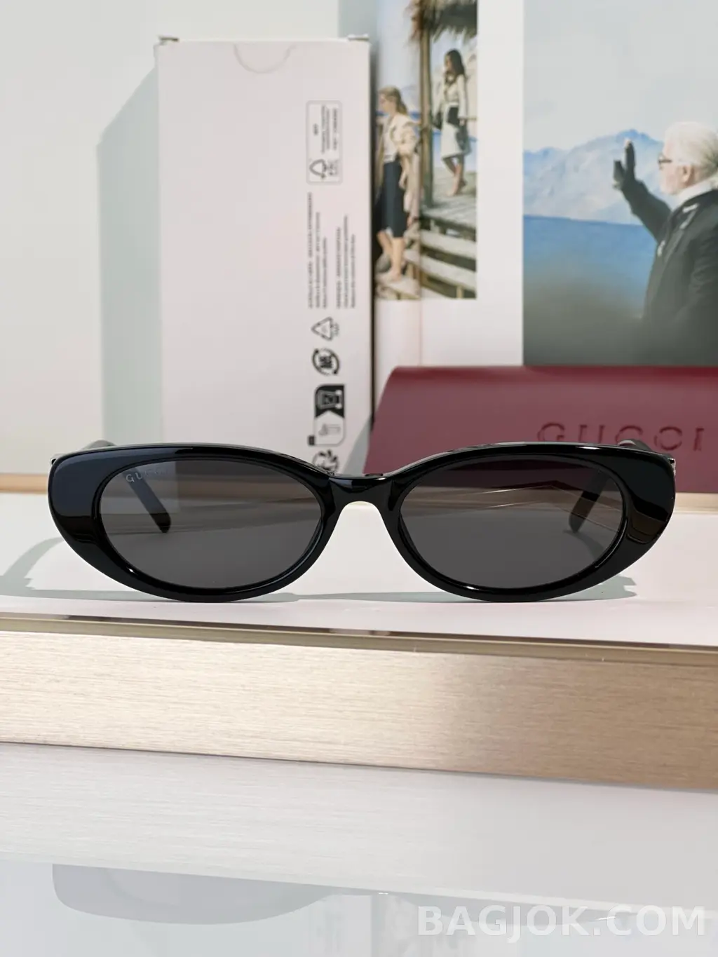 구찌 GUCCI GG1680SA 오벌 캣아이 Sunglasses 상세 이미지