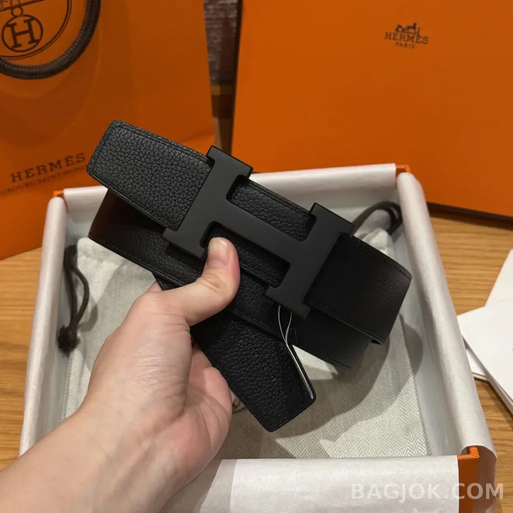 에르메스 에르메스 클래식 리버서블 벨트 흑장 상세 이미지
