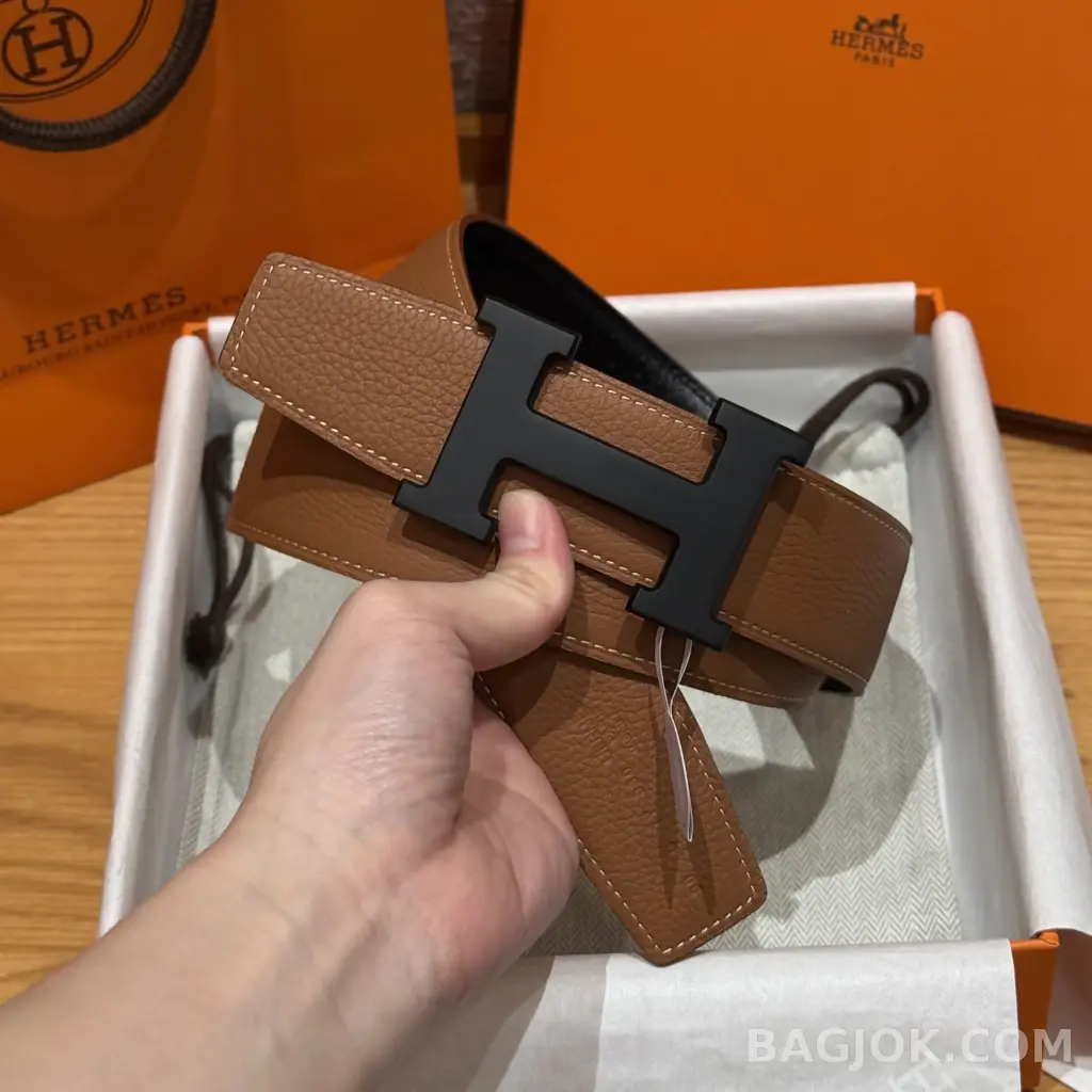 에르메스 에르메스 클래식 리버서블 벨트 흑장 상세 이미지