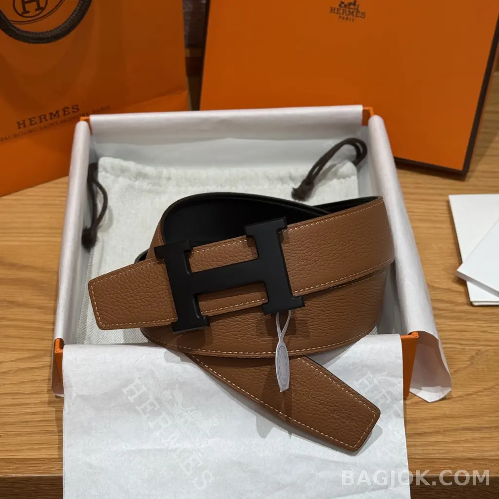 에르메스 에르메스 클래식 리버서블 벨트 흑장 상세 이미지
