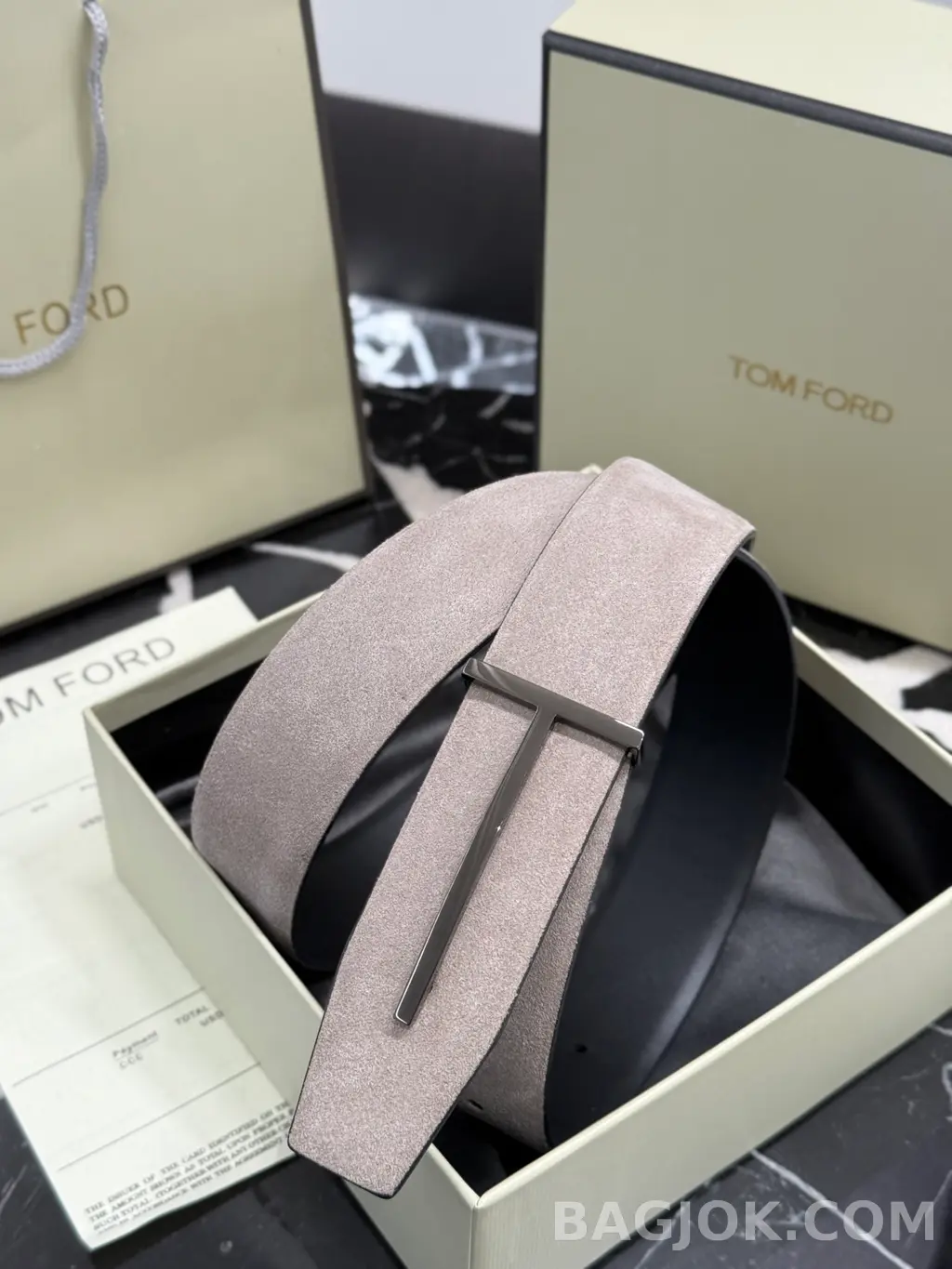 톰포드 톰포드 T로고 버클벨트 상세 이미지