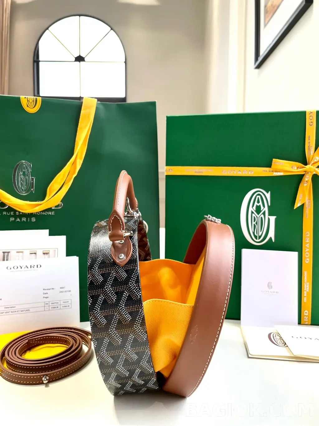 고야드 GOYARD 알토 박스 트렁크백 상세 이미지