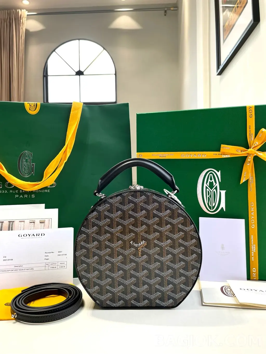 고야드 GOYARD 알토 박스 트렁크백 상세 이미지