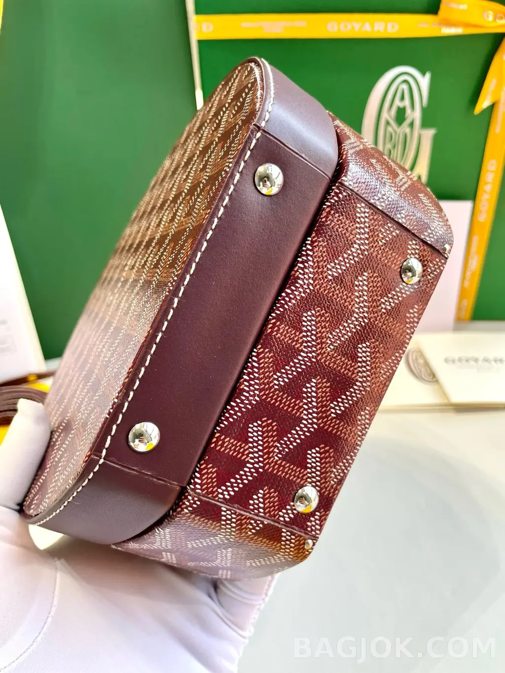 고야드 GOYARD 알토 박스 트렁크백 상세 이미지