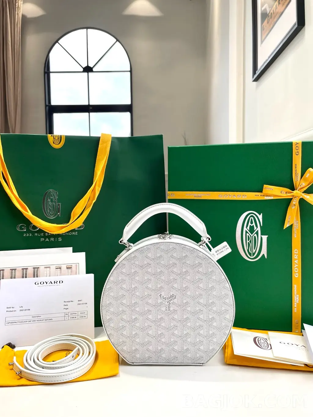 고야드 GOYARD 알토 박스 트렁크백 상세 이미지