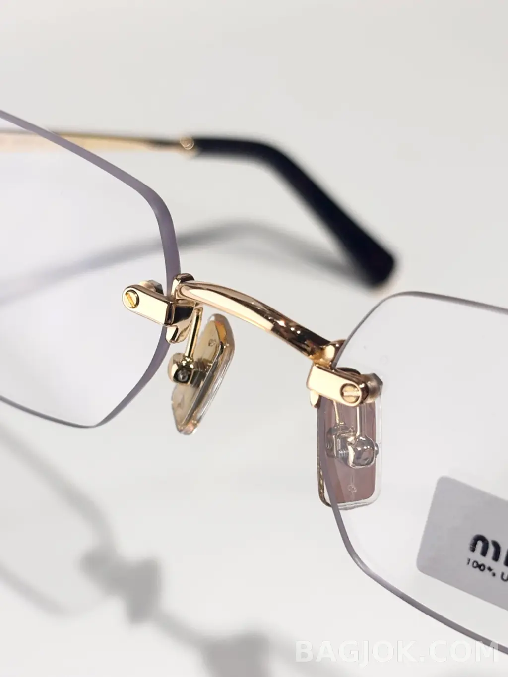 미우미우 MiuMiu SMUB50S Rimless 안경 상세 이미지