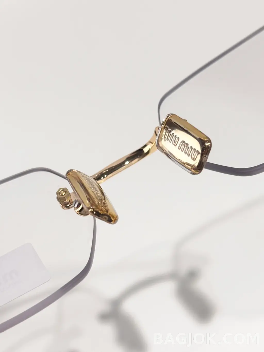 미우미우 MiuMiu SMUB50S Rimless 안경 상세 이미지