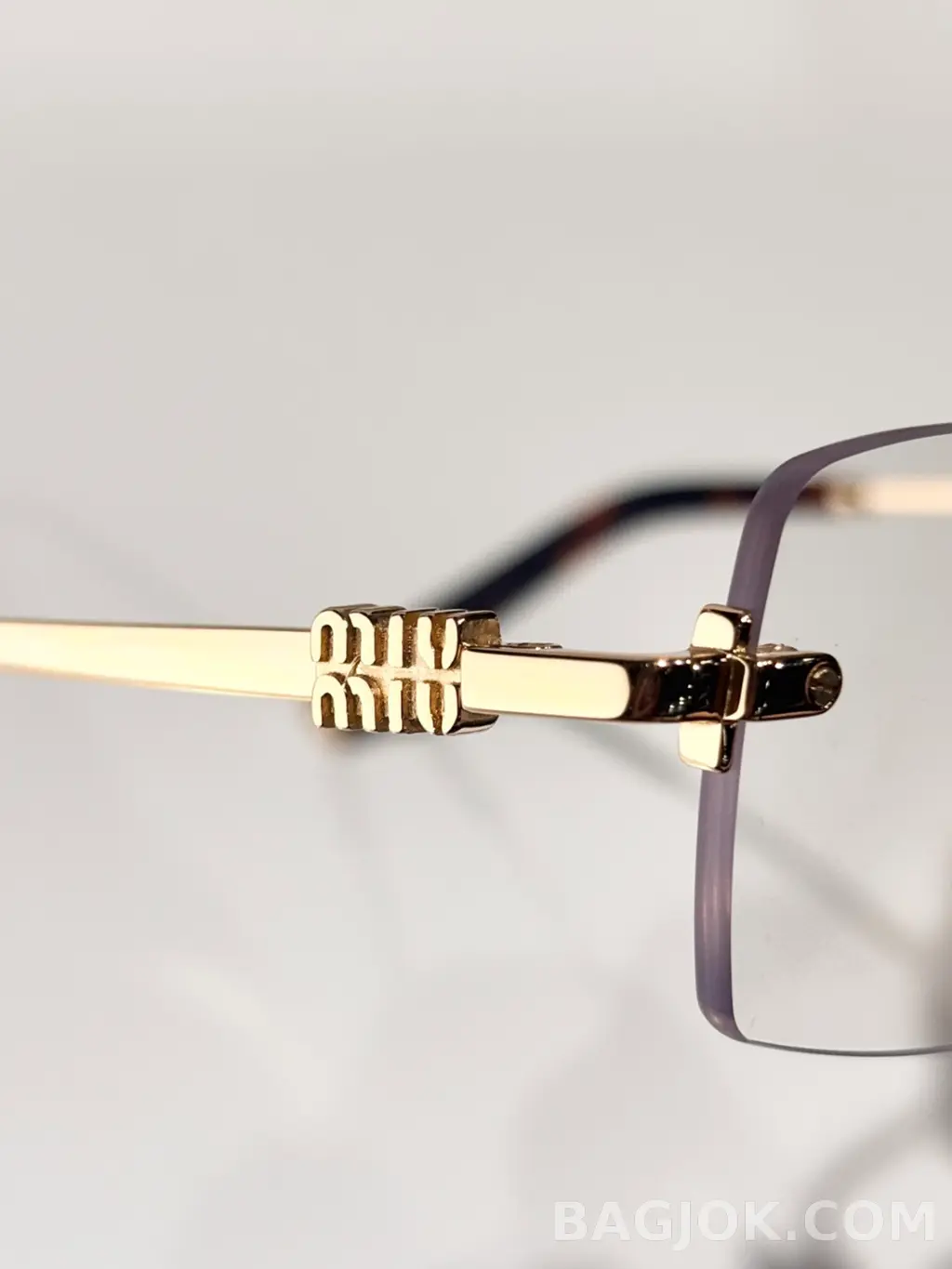 미우미우 MiuMiu SMUB50S Rimless 안경 상세 이미지