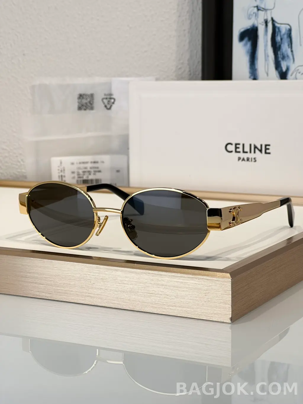 셀린느 Celine CL40235U 메탈 트리옹프 Sunglasses 상세 이미지