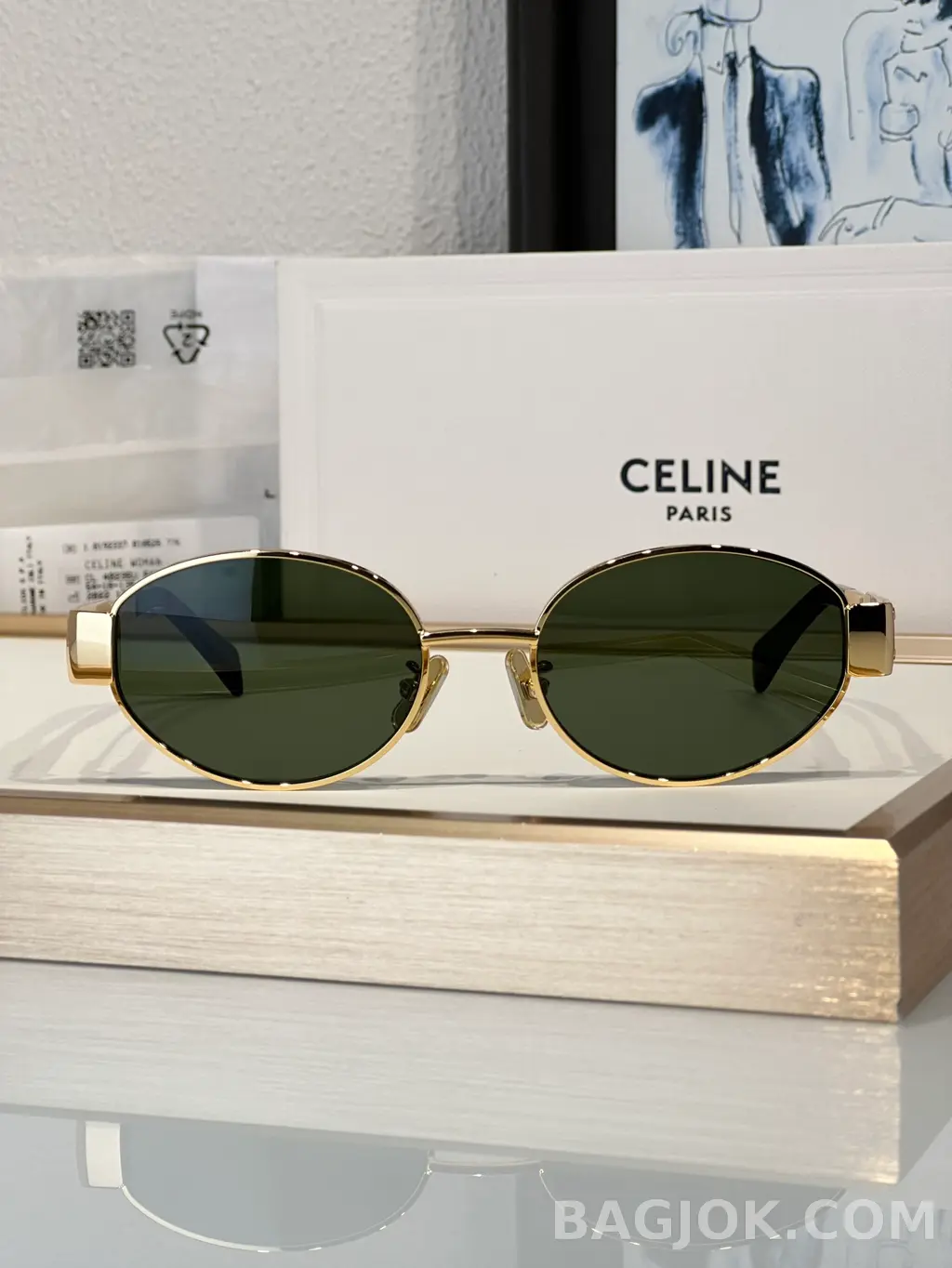셀린느 Celine CL40235U 메탈 트리옹프 Sunglasses 상세 이미지