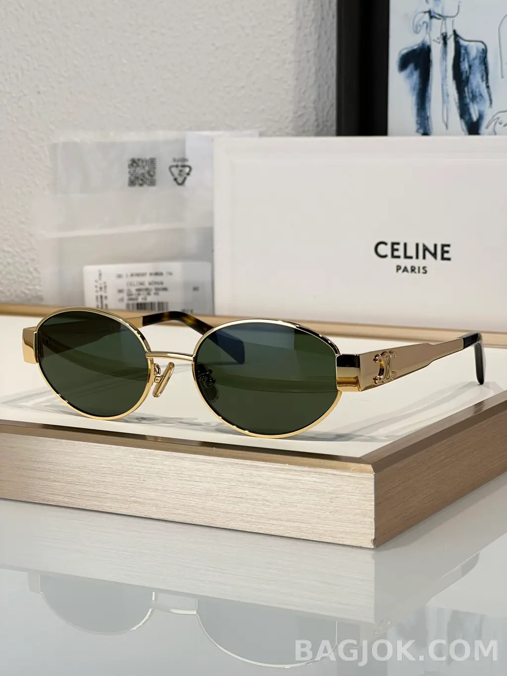 셀린느 Celine CL40235U 메탈 트리옹프 Sunglasses 상세 이미지