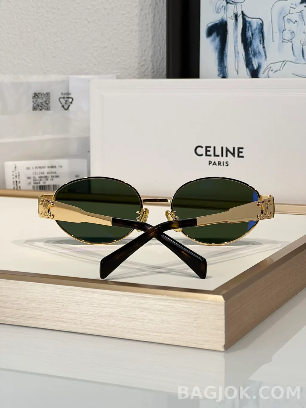 셀린느 Celine CL40235U 메탈 트리옹프 Sunglasses 상세 이미지