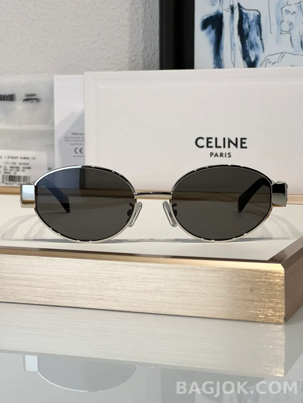 셀린느 Celine CL40235U 메탈 트리옹프 Sunglasses 상세 이미지