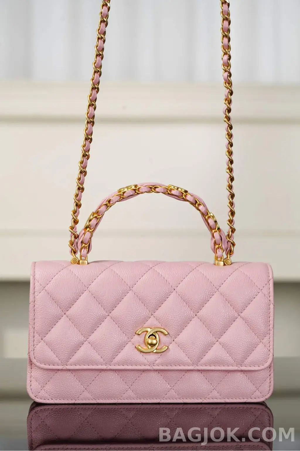 샤넬 CHANEL 25B 클래식 탑핸들 체인백 상세 이미지