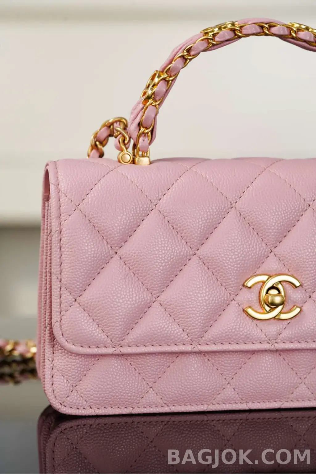 샤넬 CHANEL 25B 클래식 탑핸들 체인백 상세 이미지