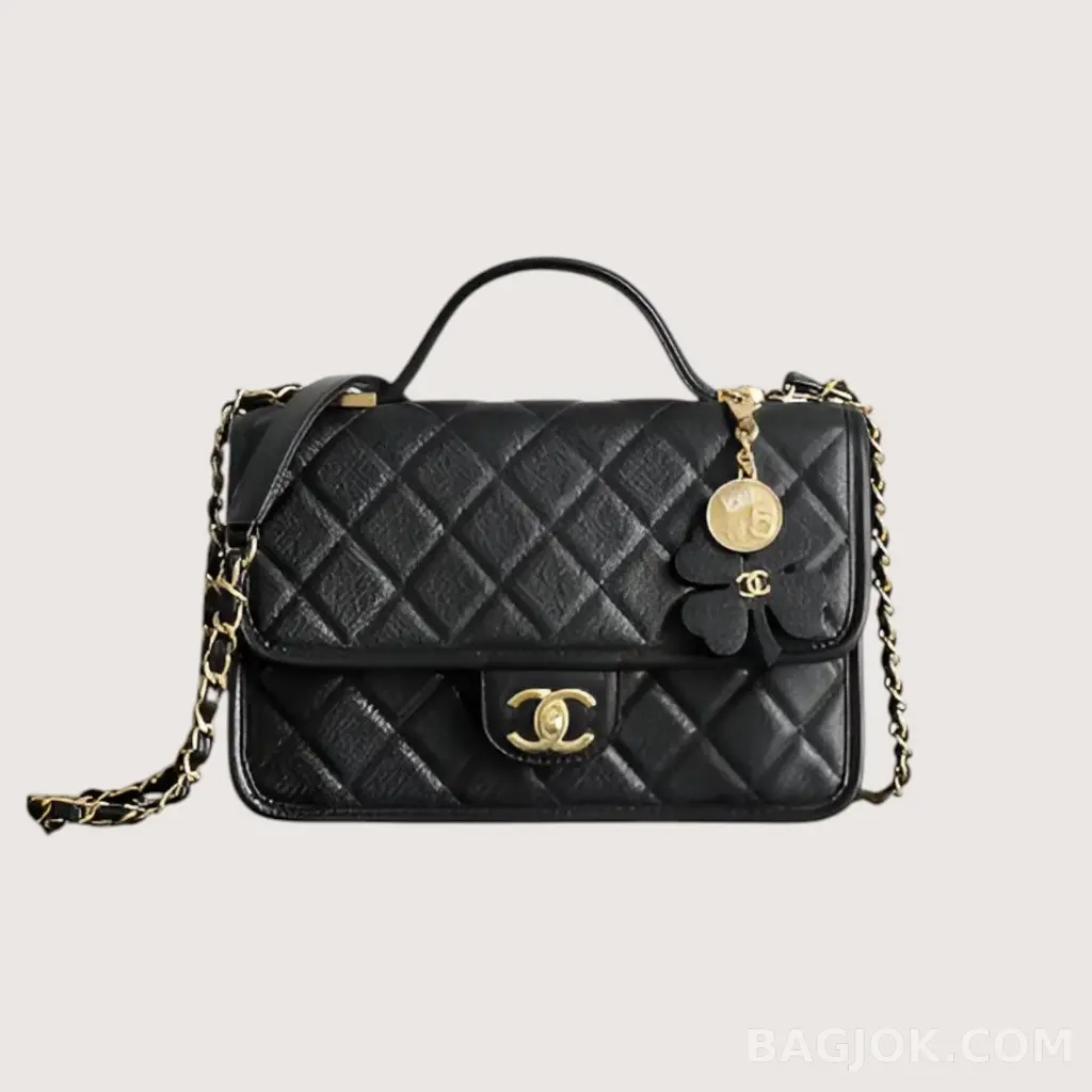 CHANEL 25FW 탑핸들 플랩백 체인 클로버_대표이미지