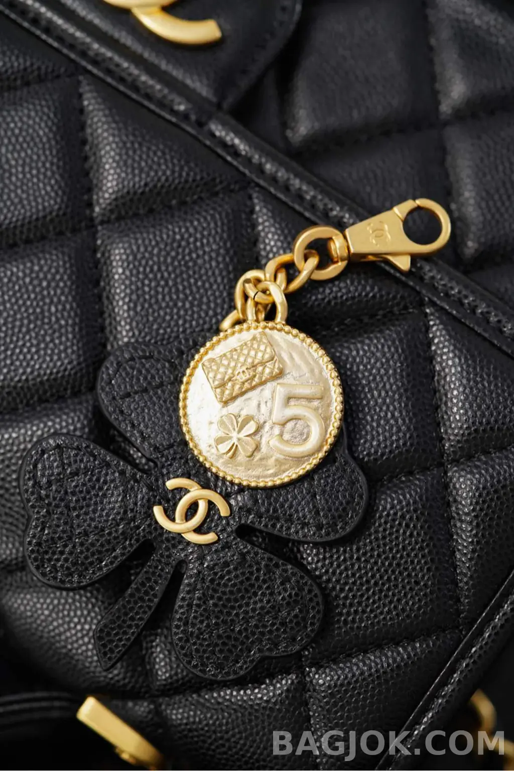 샤넬 CHANEL 25FW 탑핸들 플랩백 체인 클로버 상세 이미지