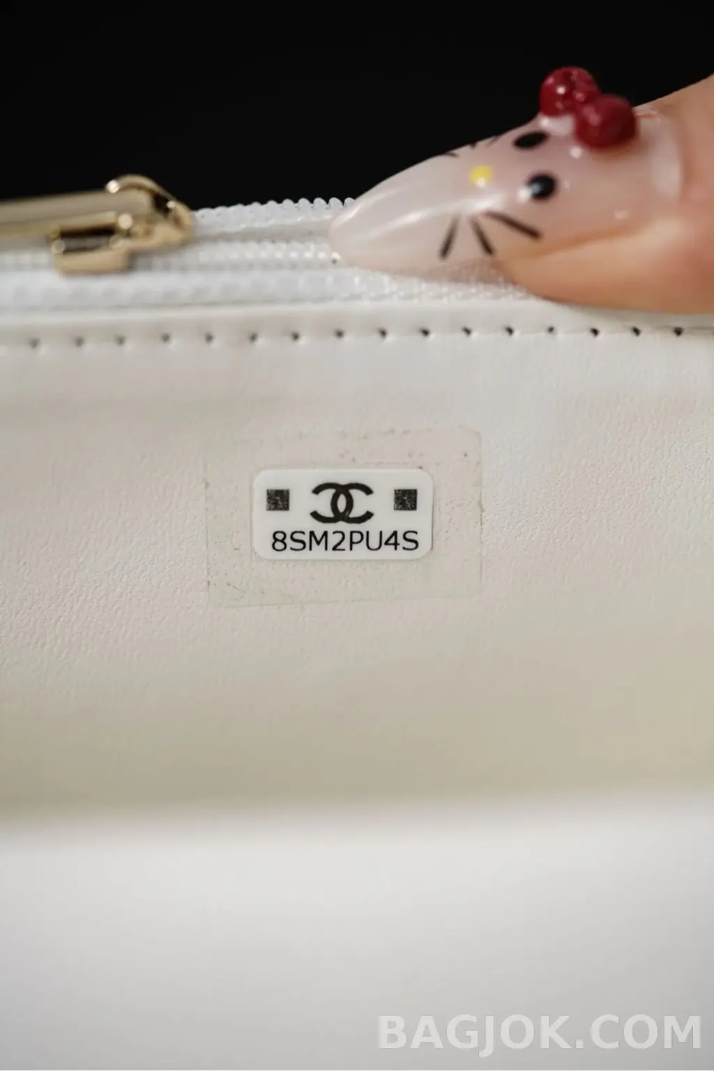 샤넬 CHANEL 체인 지갑 그레인드 카프스킨 상세 이미지