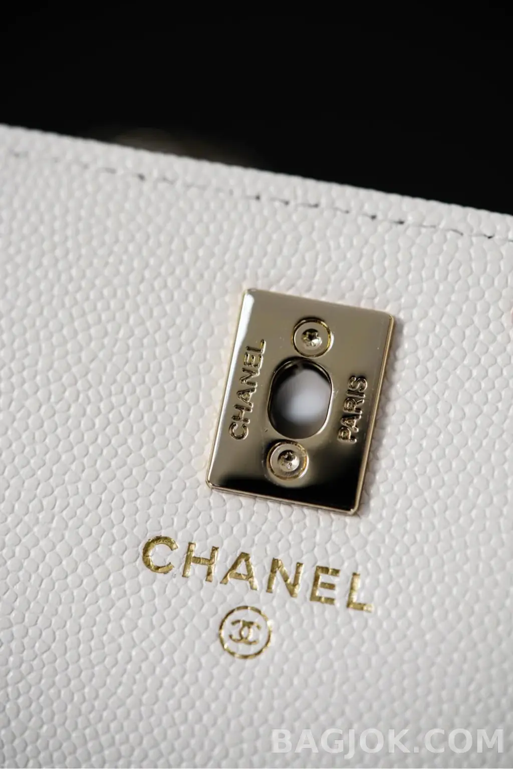 샤넬 CHANEL 체인 지갑 그레인드 카프스킨 상세 이미지