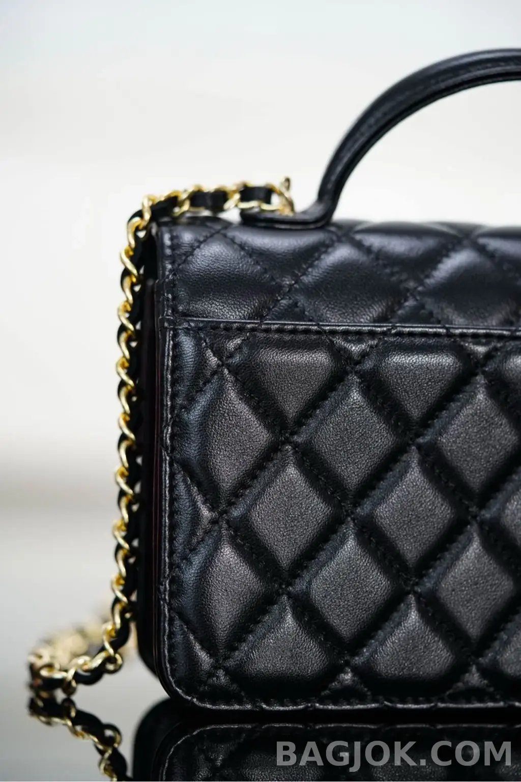 샤넬 CHANEL 클러치 체인 탑핸들 WOC 상세 이미지