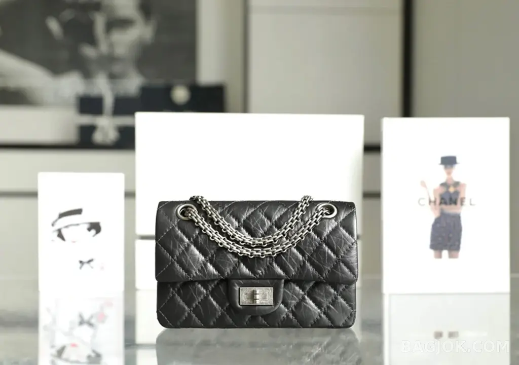 샤넬 CHANEL 2.55 리이슈 미니 상세 이미지