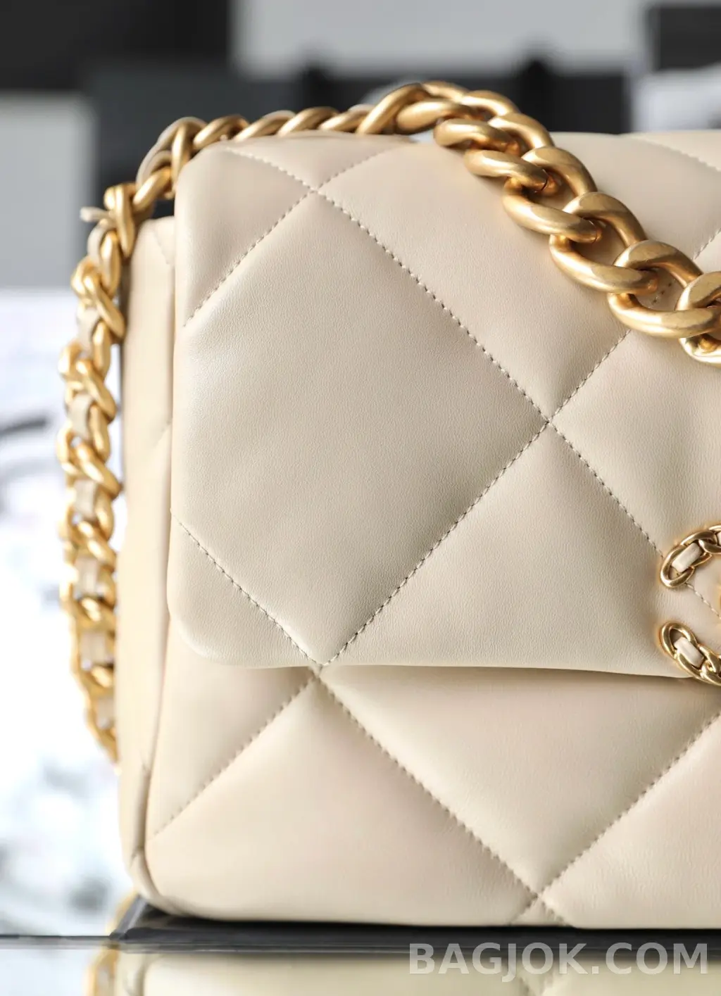 샤넬 CHANEL 19 백 라지 상세 이미지
