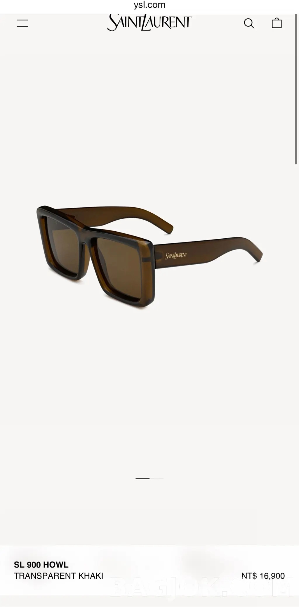 생로랑 SaintLaurent SL-900 HOWL Sunglasses 상세 이미지