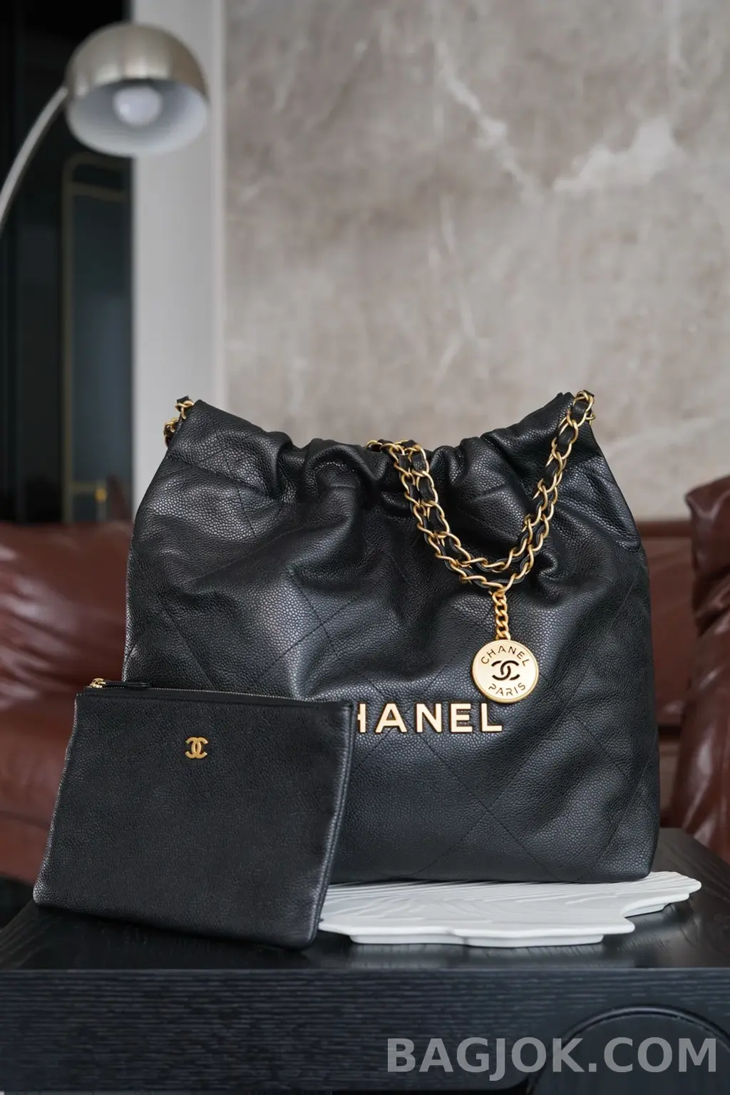 샤넬 Chanel 22백 캐비어 스몰 상세 이미지