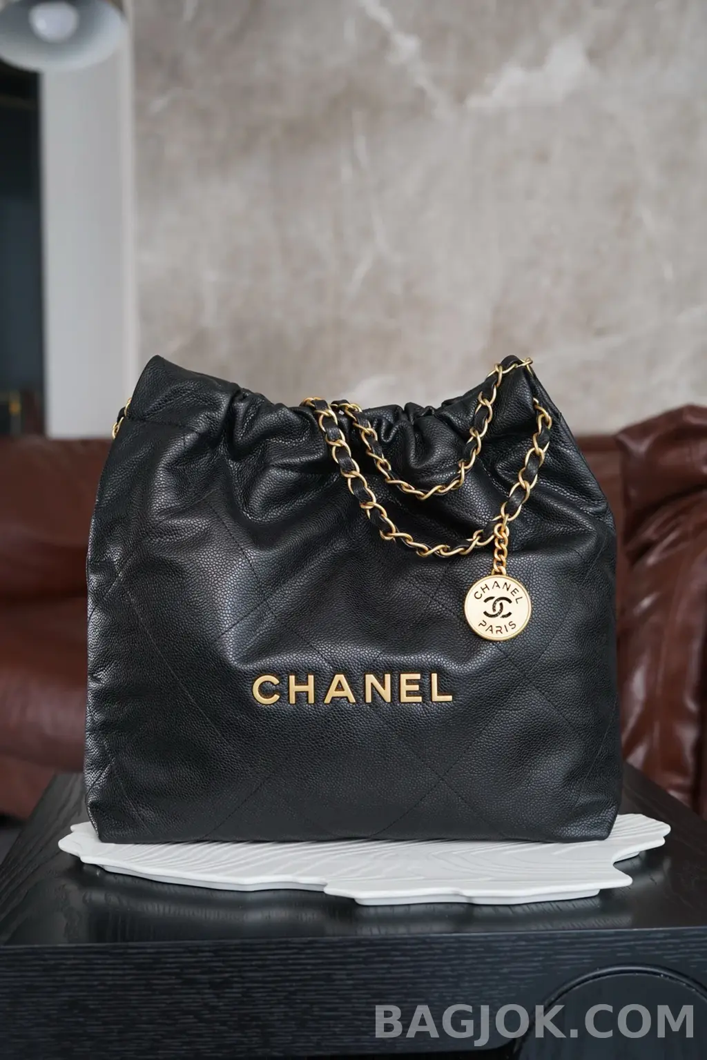 샤넬 Chanel 22백 캐비어 스몰 상세 이미지
