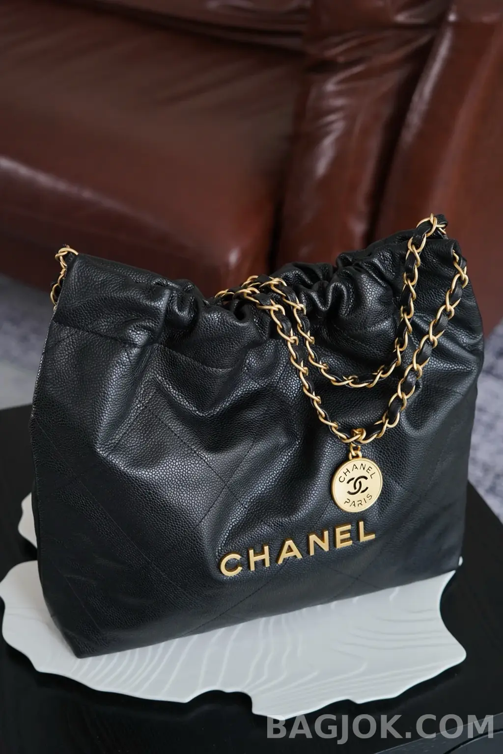 샤넬 Chanel 22백 캐비어 스몰 상세 이미지