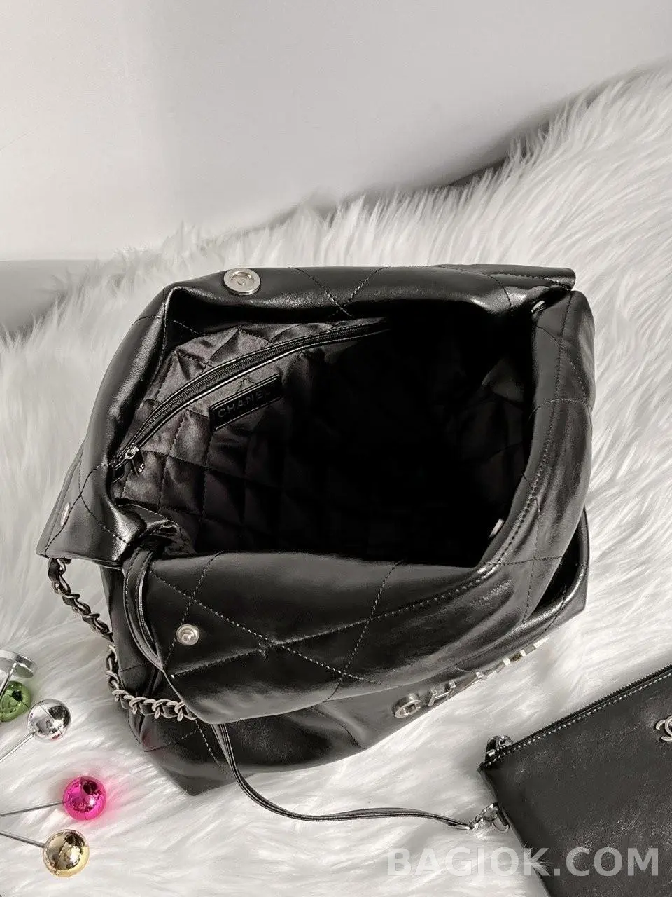 샤넬 Chanel 22백 캐비어 스몰 상세 이미지