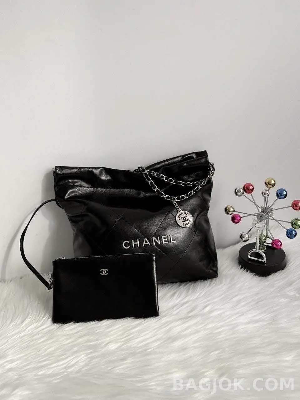 샤넬 Chanel 22백 캐비어 스몰 상세 이미지
