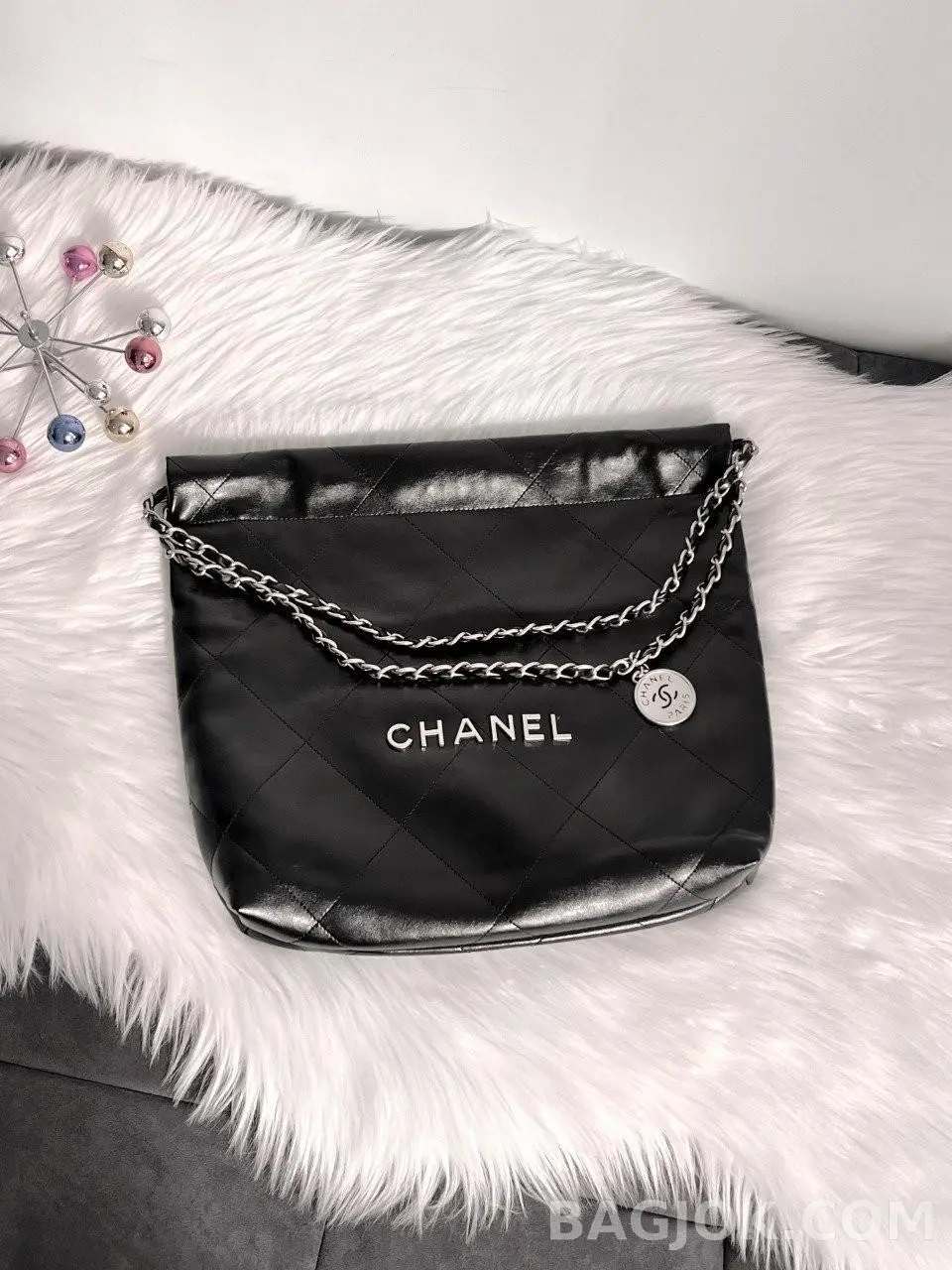 샤넬 Chanel 22백 캐비어 스몰 상세 이미지