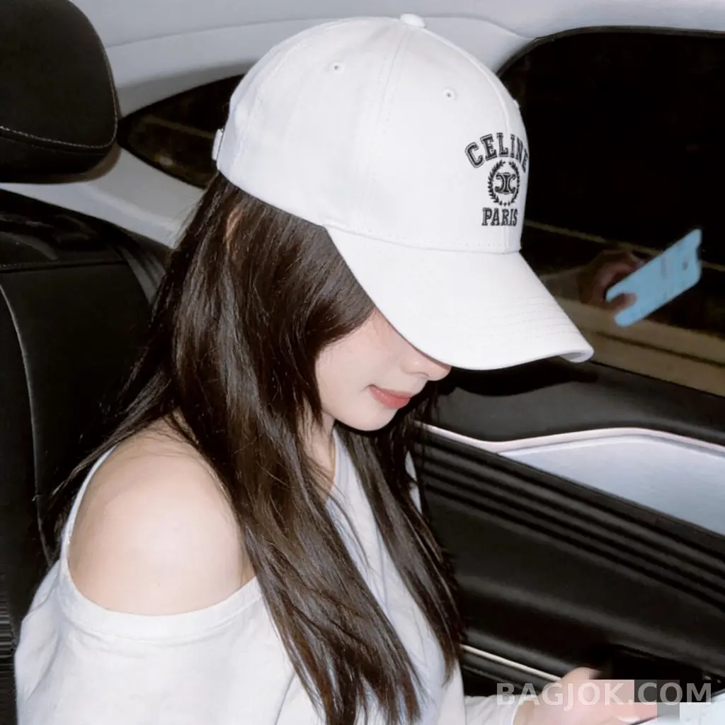 셀린느 셀린느 파리 자수 남녀공용 베이스볼 캡 상세 이미지