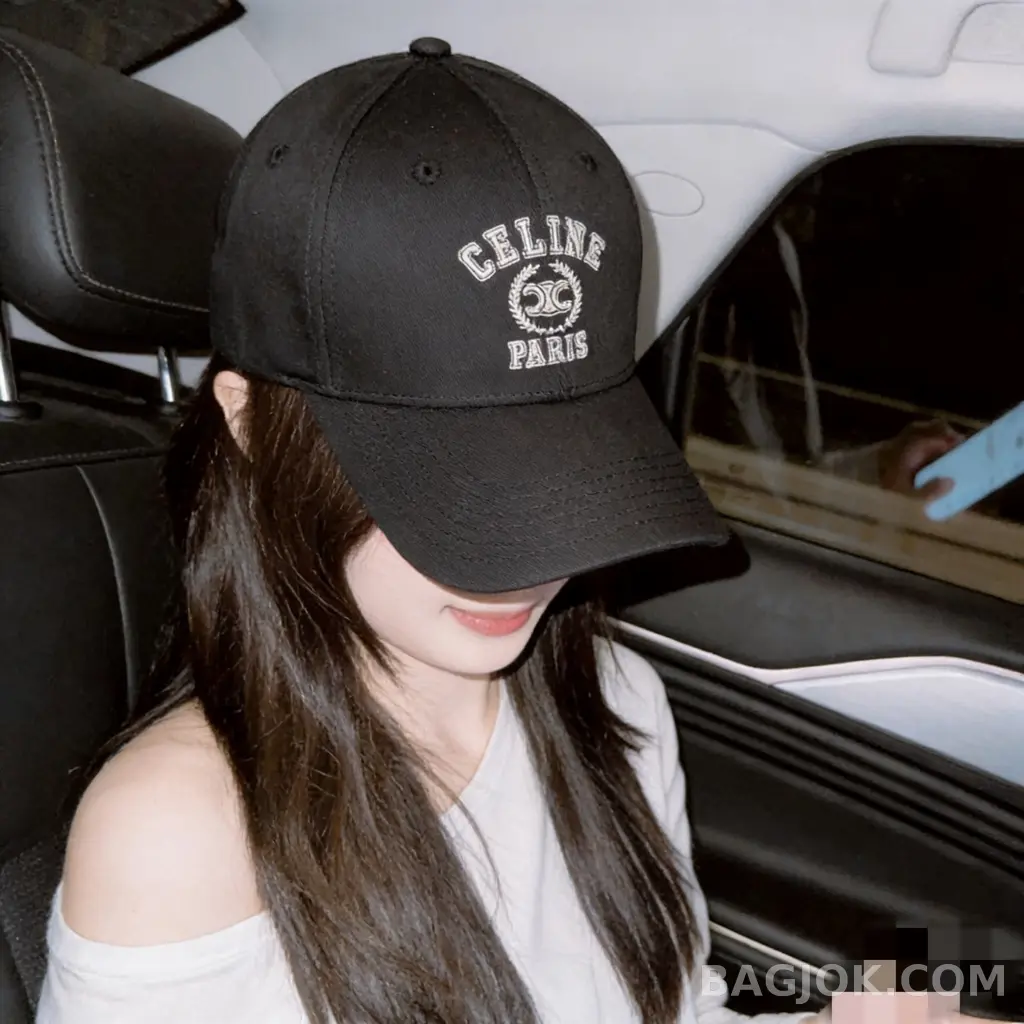 셀린느 셀린느 파리 자수 남녀공용 베이스볼 캡 상세 이미지