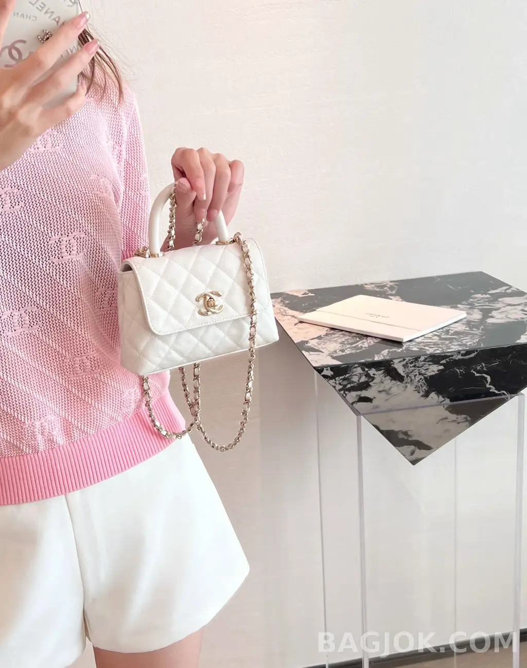 샤넬 Chanel 코코핸들 캐비어 미니 상세 이미지