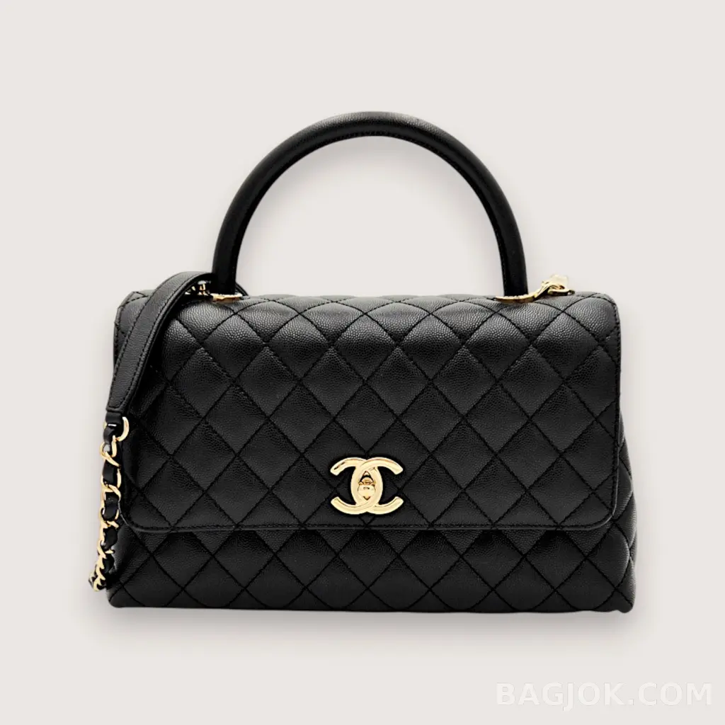Chanel 코코핸들 캐비어 미디움 오리지널_대표이미지